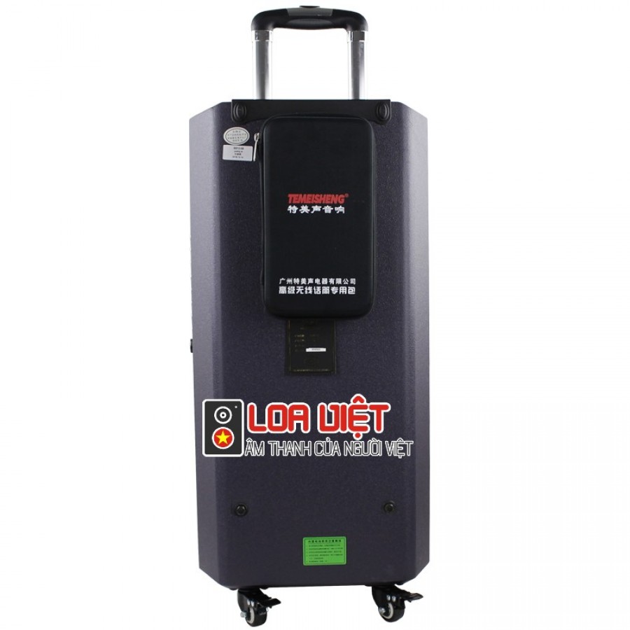 Loa kéo temeisheng GD 15-08 Chính Hãng - Tặng kèm 2 mic cầm tay